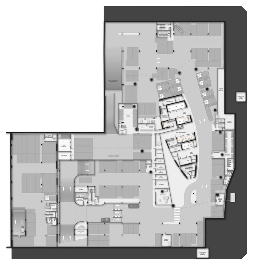 Implantação - 1º Subsolo
