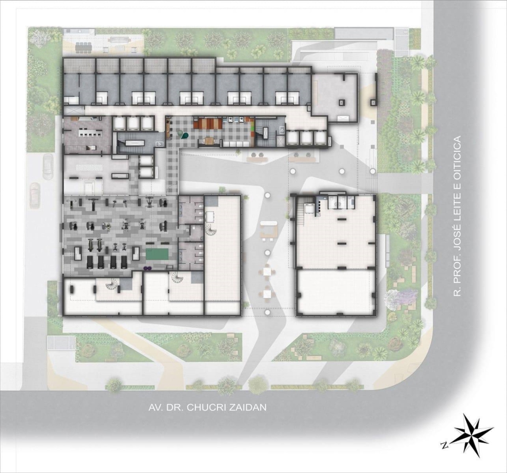Implantação: 1º pavimento