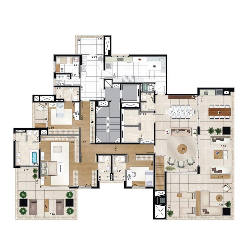 Planta Par - Opção