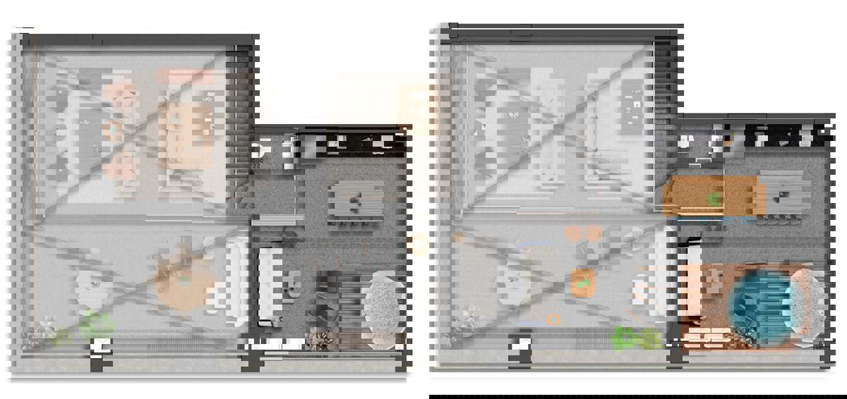 Duplex 3 Suítes 276 m² (Superior) 