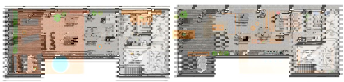 Duplex 3 Suítes 340 m² (Superior) 